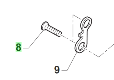 Schraube TSEI 6X20 UMB.5933 10.9. # 49405`